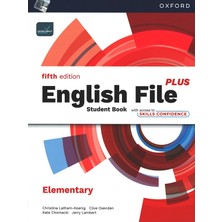Oxford University Press English File Plus Elementary Student Book With Access To Skills Confidence (5nd)