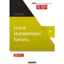 Seçkin Yayıncılık Hukuk Muhakemeleri Kanunu (Cep Kitabı)