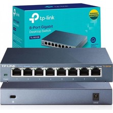Efnaz Style Tp-Lınk TL-SG108 8 Port Gıgabıt Metal Swıtch
