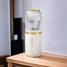 Happy Trend Hafif Lüks Diş Fırçası Düzenleyici Kutusu - Diş Macunu Saklama Kutusu - Banyo Vanity, Lavabo, Makyaj Fırçaları, Jilet Için Ideal Beyaz