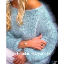 Hobilanka Birbirinden Güzel Mohair Kazaklar