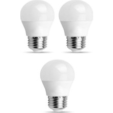 Happy Trend E27 Mini Top Ampul 3000K Sarı Işık 3 Adet