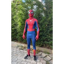 Yüsü Yetişkin Spiderman Örümcek Adam Kostümü