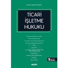 Seçkin Yayıncılık Ticari Işletme Hukuku