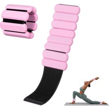 Happy Trend Ayak Bileği Ağırlıkları, Kadınlar ve Erkekler Için Bilek Ağırlıkları, 2'li Set (Her Biri 1 Lb), Yürüyüş, Koşu, Yoga, Pilates, Spor Salonu, Barre, Kuvvet Antrenmanı Için Mükemmel.