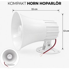Nsl Teknoloji Pazarcı Horn Hoparlör 20W 8ohm