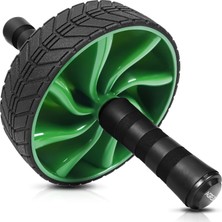 Happy Trend Ab Roller Wheel - Ab Karın ve Çekirdek Kuvvet Antrenmanı Için Egzersiz Ekipmanları, Ev Spor Salonu Fitness Ekipmanları, Erkekler Kadınlar Için Egzersiz Tekerleği (Yeşil)