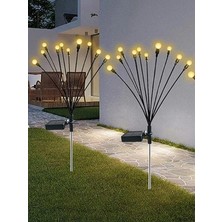 Happy Trend Güneş Enerjili Ateş Böceği Çiçek Lamba 24ADET LED Işık