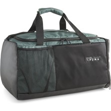 Happy Trend Traınıng Medıum Spor Çantası, Puma Black-Eucalyptus, Osfa