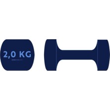 Happy Trend 2 kg Dambıl X2 - Fitness Hafif Antrenman