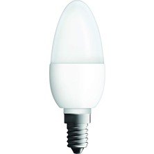 Happy Trend 4052899326453 LED Clb 40 Mum 5.5 W 470 Lümen 2700 Kelvin Sarı Işık E14 Duy Ampul, Sarı, 10.6 x 3.5 x 3.5 cm