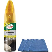 Happy Trend Wax Fırçalı Koltuk Döşeme ve Halı Temizleyici 400 ml + Mikrofiber Bez 3 Adet