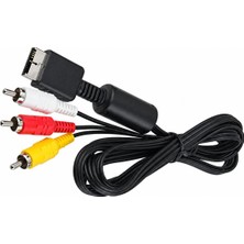 Pop Konsol PS1 PS2 PS3 RCA Görüntü Kablosu PlayStation AV TV Bağlantı Ses Video Kablosu