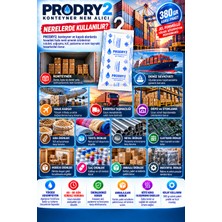 Nemtut Prodry 2 Jel Formüllü Askılı Nem Alıcı – Konteyner, Tır ve Kargo Için Rutubet ve Yoğuşma Önleyici – 3 Paket 1140 gr