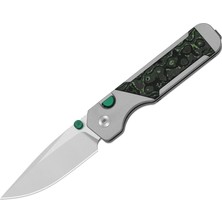Kizer Militaw 315 Kwikswap™ | Alüminyum ve Fatcarbon Jungle Wear Sap | M390 Çelik Çakı | KI3634.31BDA2