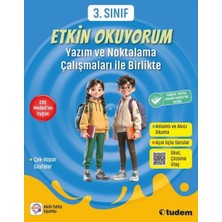 TeknoKapsül Tudem Yayınları 3. Sınıf Etkin Okuyorum Yazım ve Noktalama Çalışmaları ile Birlikte