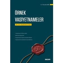 Seçkin Yayıncılık Örnek Vasiyetnameler