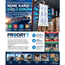 Nemtut Prodry 1 Konteyner Nem Alıcı Aktif Kil – Askılı Rutubet Giderici, Nem Tutucu, Yoğuşma ve Korozyon Önleyici 2 Paket 2 kg