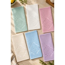 Gonca Renkli Mutfak Havlusu 30X50 cm 6’lı Set %100 Pamuk