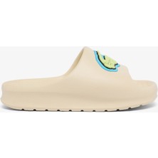 Lacoste Serve Slide 2.0 Kadın Bej Terlik751CFA00082Q9