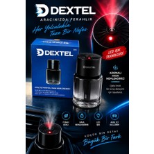 Elma Shop Dextel  - Şarjlı Araç Içi Aroma Difüzörü - Hava Nemlendirici - Lazerli Tavan Ambians Aydınlatmalı - Oda ve Oto Parfümü