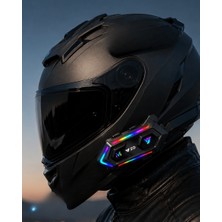 6. Bluetooth 5.3 Kask Içi Intercom Kulaklık Ipx6 Suya Dayanıklı Tasarım