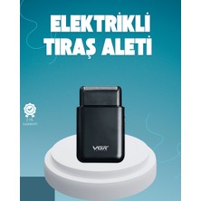 Taşınabilir Mini Elektrikli Tıraş Makinesi | Sessiz ve Güçlü Motor