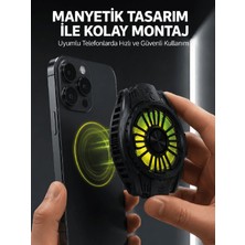Soğutma Teknolojili Rgb Işıklı Telefon Soğutucu