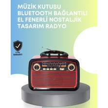 Taşınabilir Bluetooth Hoparlör – Modern Teknoloji ile Nostaljik Radyo Deneyimi, Fm/am Fonksiyon
