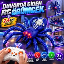 Trust Store Duvarda ve Tavanda Giden Rc Örümcek 2.4 Ghz Uzaktan Kumandalı LED Işıklı Şarjlı Oyuncak