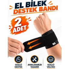 Ankaflex 2 Adet Exp Ayarlanabilir Bilek Bandajı Ortopedik El Bileği Ateli Bilek Ateli Bileklik El Bileği Destekleme  Aparatı