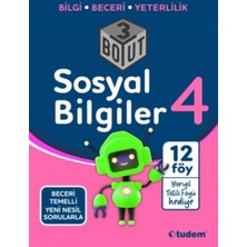 TeknoKapsül Tudem Yayınları 4. Sınıf Sosyal Bilgiler 3 Boyut
