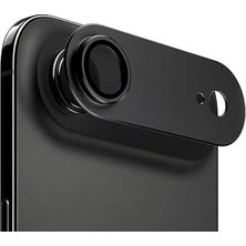 Prime 17 Air ile Uyumlu Kamera Lens Koruyucu Cam, Hd Şeffaf Temperli Camera Lens Protector, Çizilmeye Dayanıklı Lens Cover, Metal Görünüm Çerçeveli Kamera Koruma (Siyah, 17 Air)