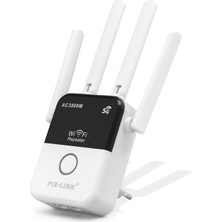 Givoria Wifi Repeater / Router / Ap AC3800 Dual Band 5 Ghz - Siyah Beyaz LV-AC35Q