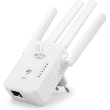 Givoria Wifi Repeater Access Point 300 Mbps Beyaz WR49S4T