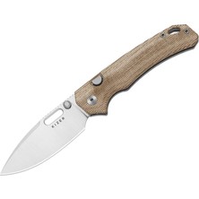 Kizer Outposter | Norplex Ultrex™ Micarta Sap | Nitro-V + Satin Çelik Çakı | V3802BDA1