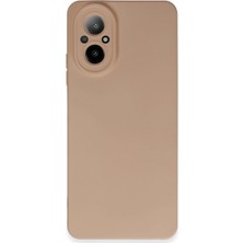 Realme 12 Lite Kılıf Nano Içi Kadife Silikon - Pudra