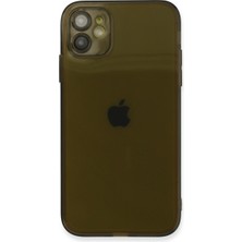 Apple Iphone 12 Kılıf Fly Lens Silikon - Siyah