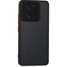 Bezos Professional Xiaomi Mi 13T Pro Uyumlu Kılıf Montreal Silikon Kapak - Siyah