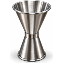 Magicool Paslanmaz Çelik Çift Taraflı Kokteyl Ölçü Kabı Jigger ALK6425