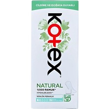 Kotex Marka: Natural Ince Günlük Ped 32'li Kategori: Hijyenik Ped