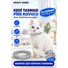 Mucit Home Kedi Pire ve Bit Kovucu Engelleyeci Tasma Boyunluk 38 cm