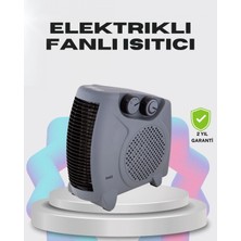 MiraLive Çok Fonksiyonlu Fanlı Isıtıcı Isıtma ve Soğuk Hava Üfleme Özellikli