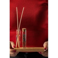 Prime Motive Tasarımlı Dekoratif Set - Bambu Oda Kokusu Şişesi