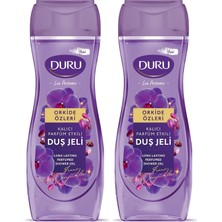Prime Duru Lux Perfumes Duş Jeli, Orkide, 450 Mililitre 2li Paket