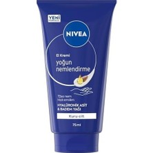 Yoğun Nemlendirici El Kremi 72 Ml, Hızlı Emilir, Hyaluronik Asit, Yağı, Kuru Ciltler