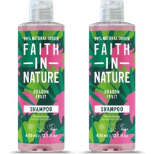 Prime Faıth In Nature%99 Doğal Besleyici Şampuan Tüm Saç Tipleri Için (Ejder Meyvesi, 400 Ml) (2 Paketi)