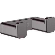 Prime Addstoris 7,62 cm Çift Kanca, Fırçalanmış Siyah Krom, 41755340