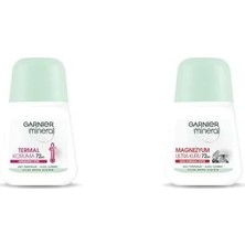 Prime Mineral Termal Koruma Roll-On Deodorant + Mineral Magnezyum Ultra Kuru Roll-On Deodorant