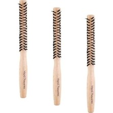 Prime Vepa Natural Saç Fırçası 022 - Dayanıklı, Anti Statik, Doğal Düzleştirme (3 Paketi)
